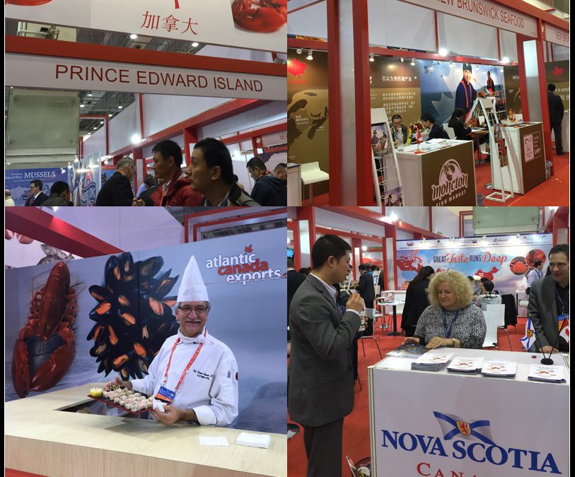 Atlantic Canada showcase in 2014 China Fisheries and Seafood Expo with Sunrise Assistance