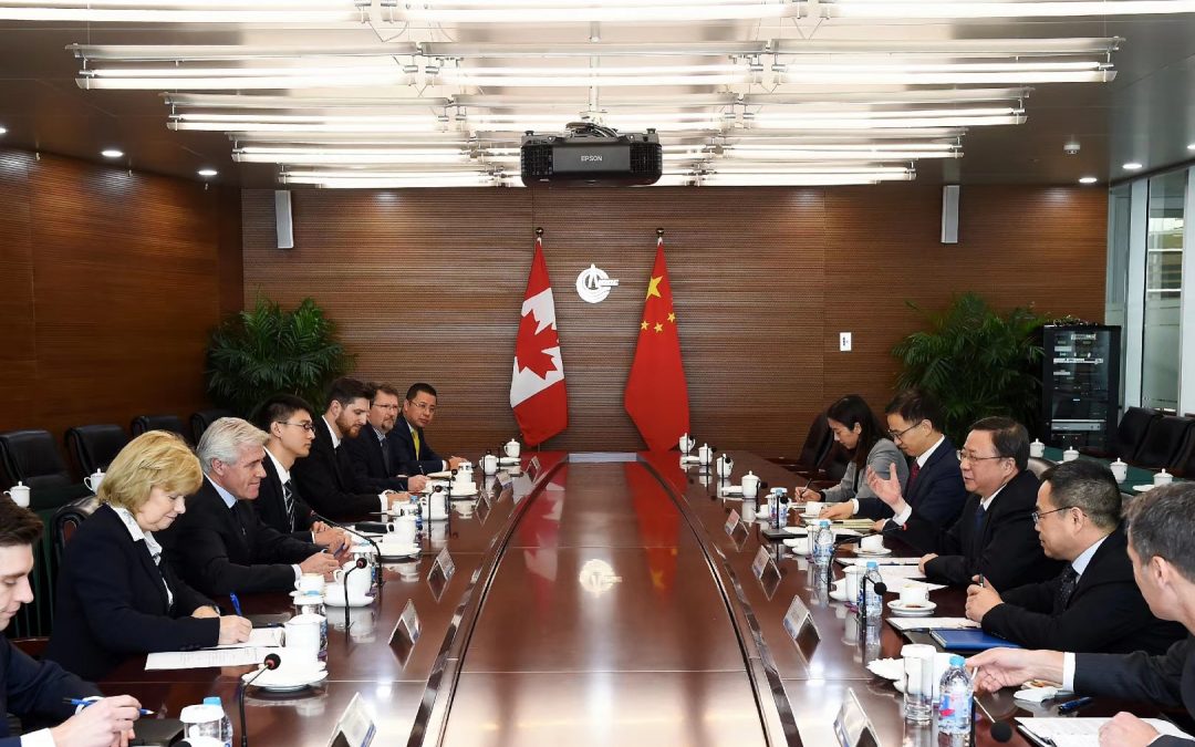 The cooperate intention of the key project in the Canadian and Chinese offshore oil industry has made a positive breakthrough